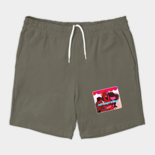 Soft Tempo illustration two (white border) Shorts