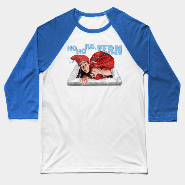 Ernest P. Worrell: Ho Ho Ho, Vern Baseball T-Shirt by 51Deesigns