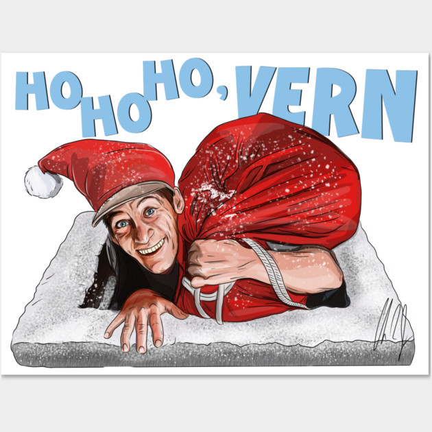 Ernest P. Worrell: Ho Ho Ho, Vern Wall Art by 51Deesigns