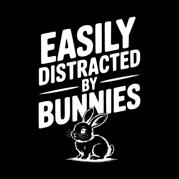 Easily Distracted by Bunnies by Frank Ring