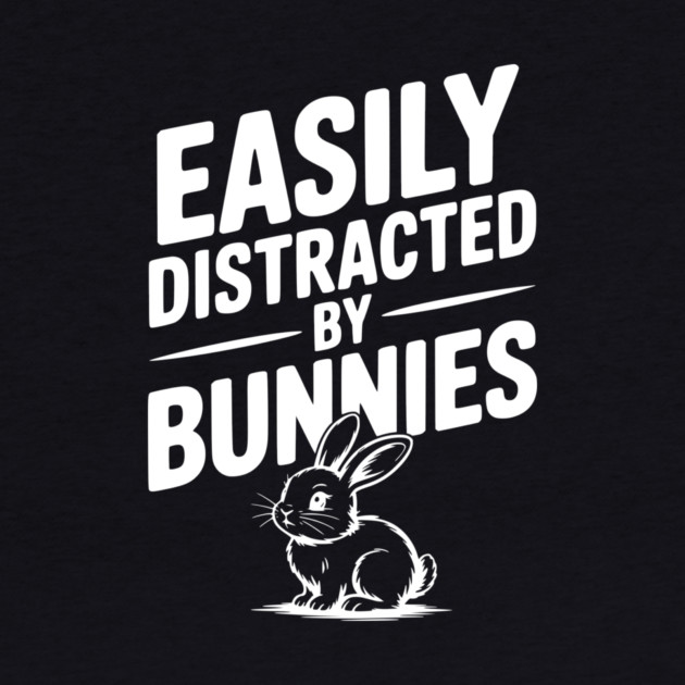 Easily Distracted by Bunnies by Frank Ring