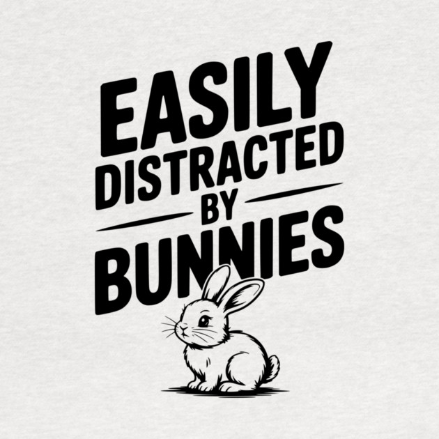 Easily Distracted by Bunnies by Frank Ring