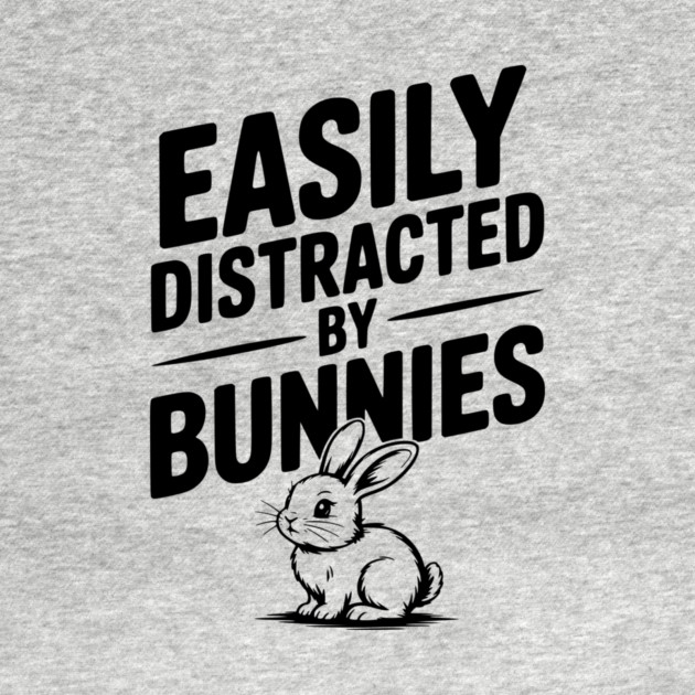 Easily Distracted by Bunnies by Frank Ring
