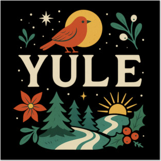 Yule time Posters and Art