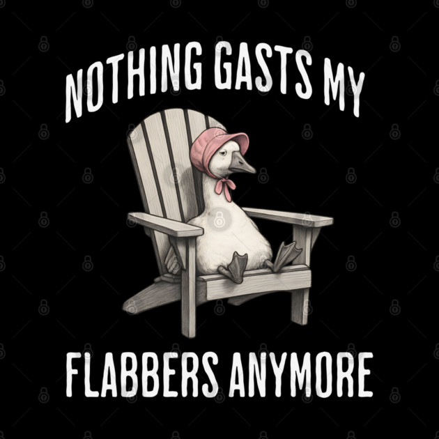 Tired White Goose: Nothing Gasts My Flabbers Anymore by Luxinda