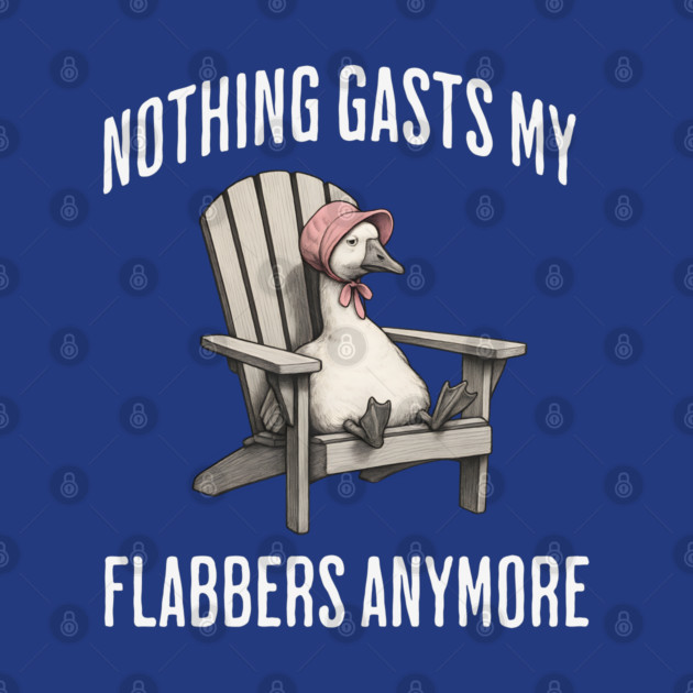 Tired White Goose: Nothing Gasts My Flabbers Anymore by Luxinda