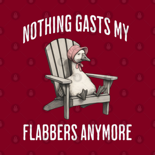Tired White Goose: Nothing Gasts My Flabbers Anymore by Luxinda