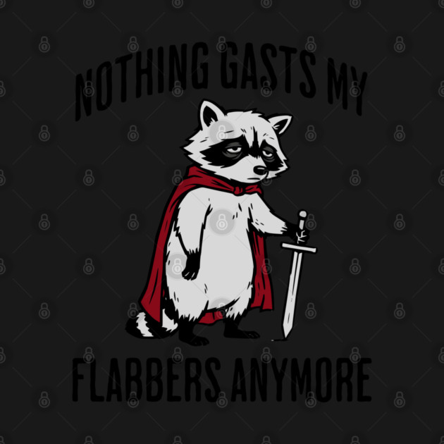 Tired Raccoon: Nothing Gasts My Flabbers Anymore by Luxinda