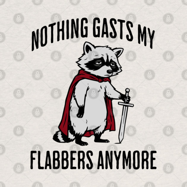 Tired Raccoon: Nothing Gasts My Flabbers Anymore by Luxinda