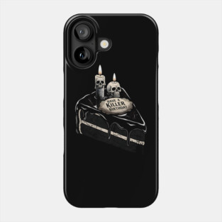 Have a Killer Birthday Skull Cake Art Phone Case