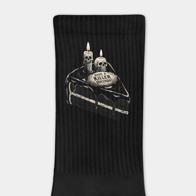 Have a Killer Birthday Skull Cake Art by Designed By Marty