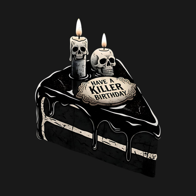 Have a Killer Birthday Skull Cake Art by Designed By Marty
