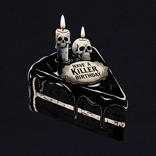 Have a Killer Birthday Skull Cake Art by Designed By Marty
