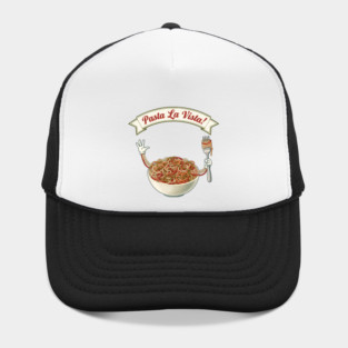 Pasta La Vista Funny Pasta Bowl Art Hat