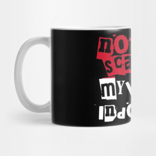 Funny Indonesia Nothing Scares Me My Wife Is Indonesian Humor Mug