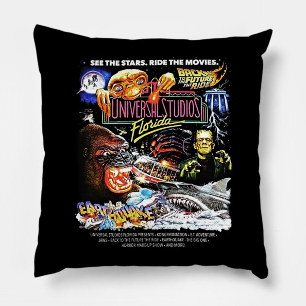 Universal Studios - Florida Pillow by nicklower