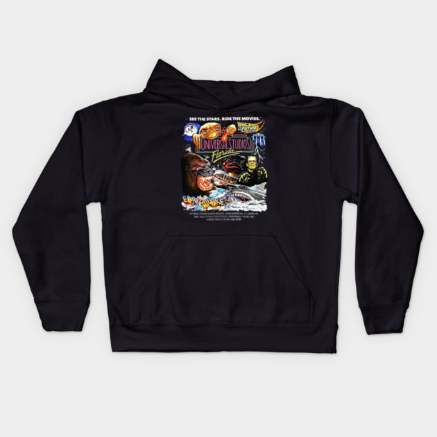Universal Studios - Florida Kids Hoodie by nicklower