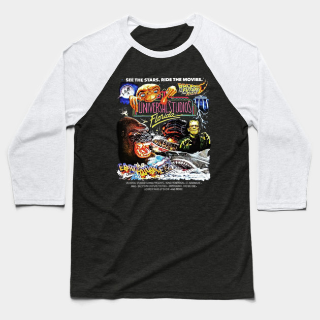 Universal Studios - Florida Baseball T-Shirt by nicklower