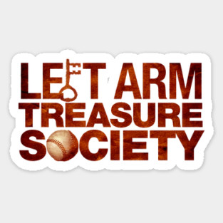 Left Arm Treasure Society Sticker