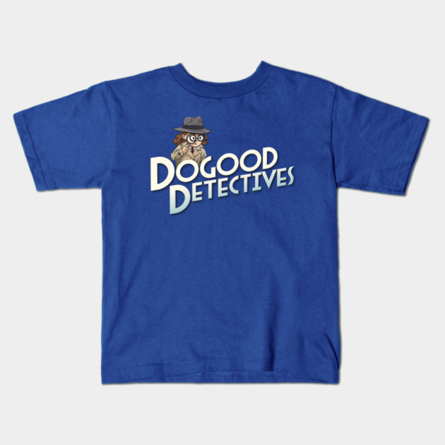 DoGood Detectives Kids T-Shirt by GZM Podcasts