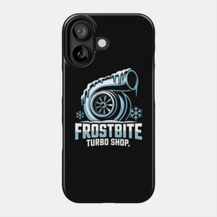 Frostbite Turbo Shop – Icy Turbo Christmas Logo Phone Case