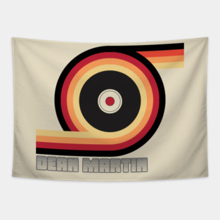 Dean Martin - Vinyl Vintage Retro Tapestry