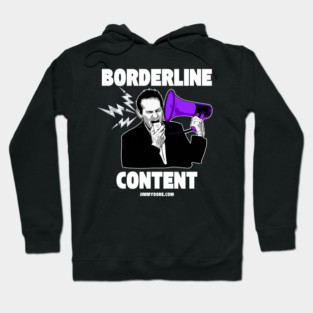 Borderline Content - Dark Hoodie