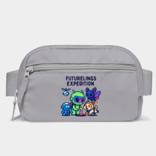 Futurelings Expedition – Cute Alien Team Growing a Sprout | Tomorrow Sprouts Tee Bag