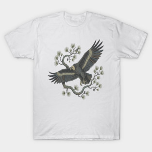 Lammergeier Bearded Vulture Bird in Flight T-Shirt