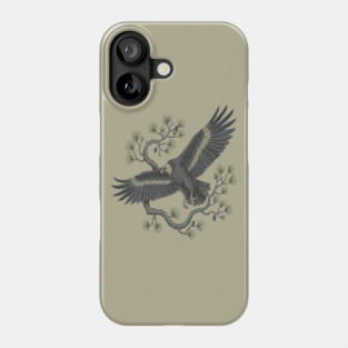 Lammergeier Bearded Vulture Bird in Flight Phone Case