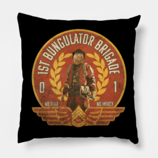 Vintage Burnt Peanut Bungulator Alliance ARC Raiders Pillow