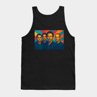 Cold play pop art Tank Top
