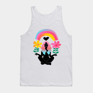 bloom like a flower Tank Top