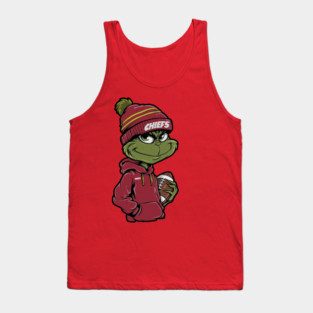 Grinch Kansas City Chiefs Christmas Game Day M9585 Tank Top