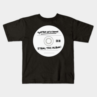 System of a Down - Steal This Album CD-36 Kids T-Shirt