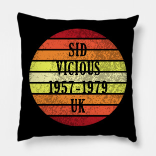 Sid Vicious DEC26 England 1957 1979 Music D5138 Pillow