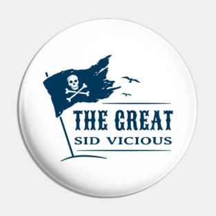 Sid Vicious DEC26 England 1957 1979 Music D5084 Pin