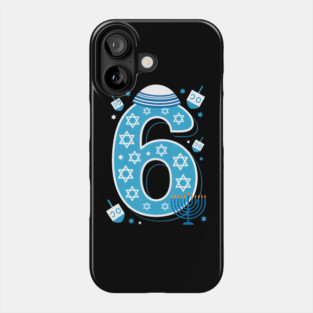 Funny Jewish Meme 67 Hanukkah Couple Matching Six Seven Jew Phone Case