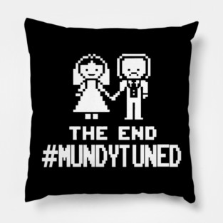 #MundyTuned - The End Pillow