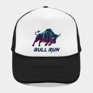BULL RUN Synthwave - Day Trader Aesthetic Hat