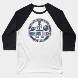 Houston Oilers Baseball T-Shirt