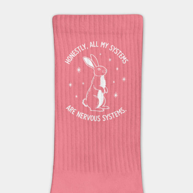 Nervous Bunny Humor by enrynz