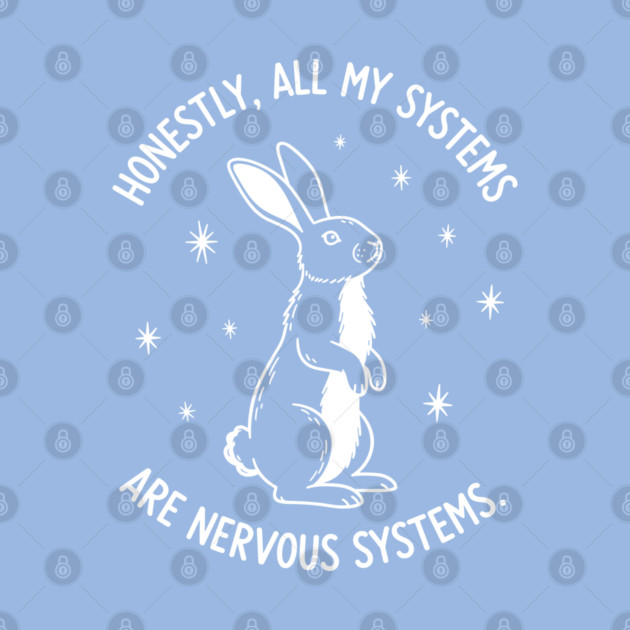 Nervous Bunny Humor by enrynz