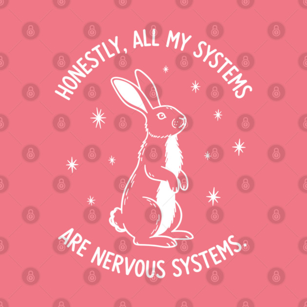 Nervous Bunny Humor by enrynz