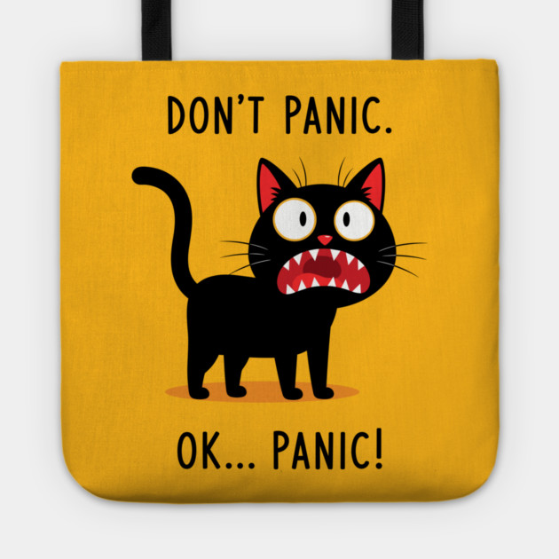 Don't Panic, Ok Panic! Tote by enrynz