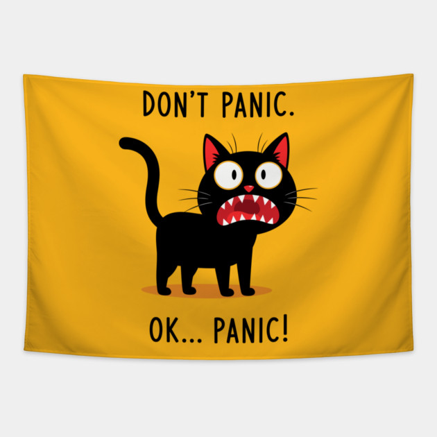 Don't Panic, Ok Panic! Tapestry by enrynz