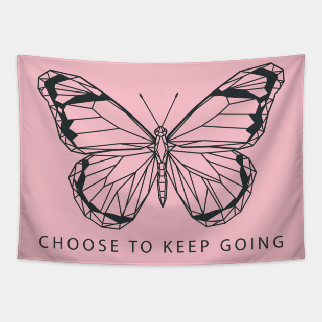 Choose to Keep Going Tapestry by enrynz