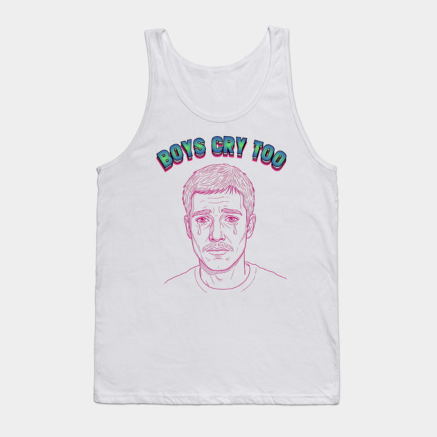 Boys Cry Too Tank Top by enrynz
