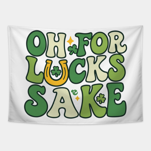 If I Shenan Once I'll Shenanigan St. Patrick's Day Tapestry by Researchand's Store
