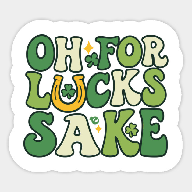 If I Shenan Once I'll Shenanigan St. Patrick's Day Sticker by Researchand's Store